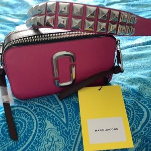 Marc jacobs snap shot bag! Brand new comes with leather/stud strap! Brand new